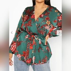 Boho kimono style shirt